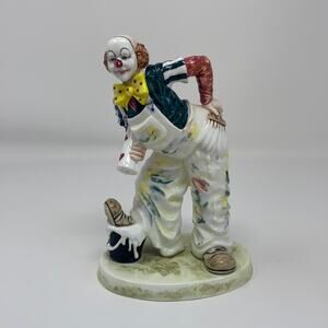 Coalport Auguste's Mishap Cavalcade of Clowns Figurine